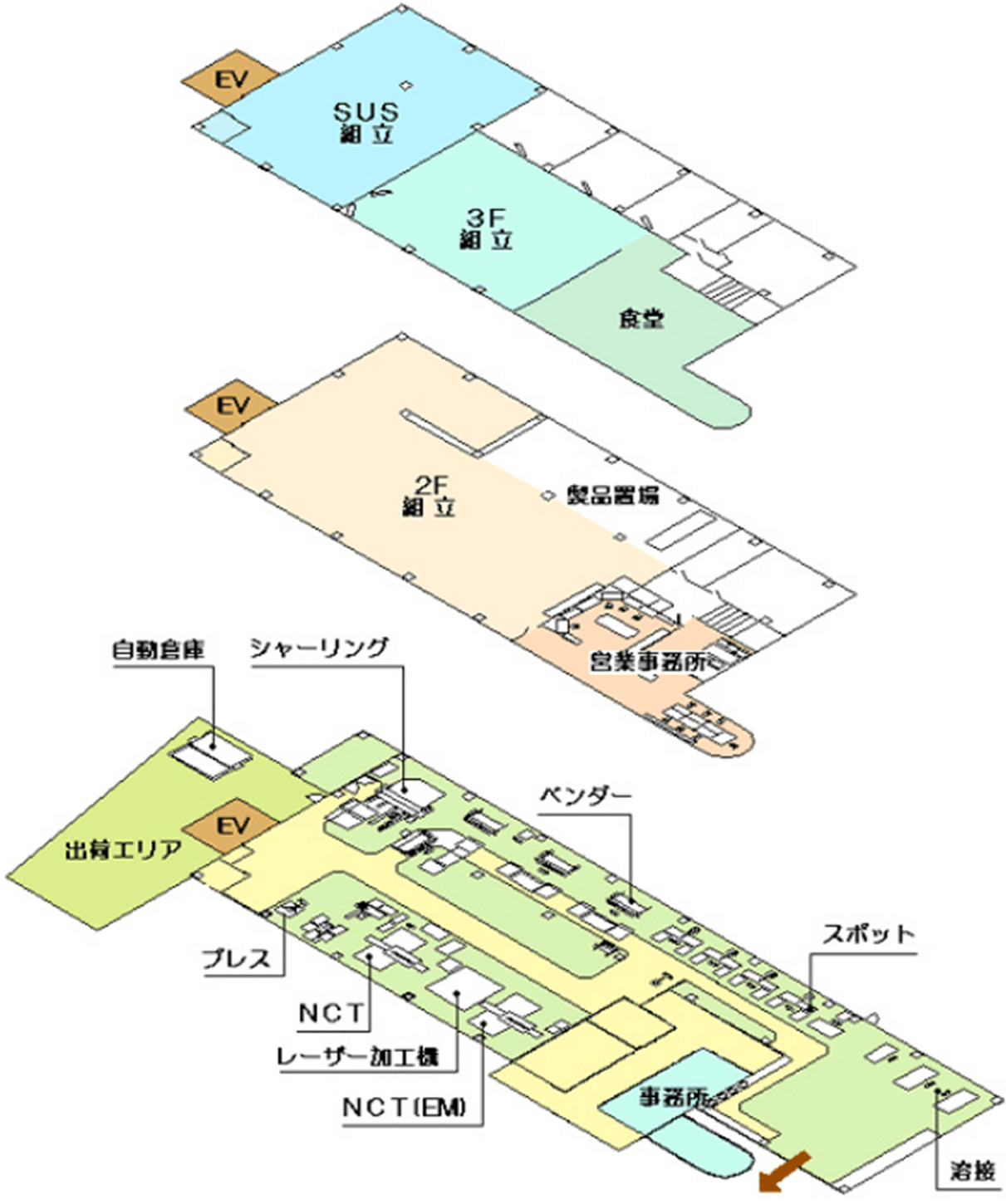 工場内地図